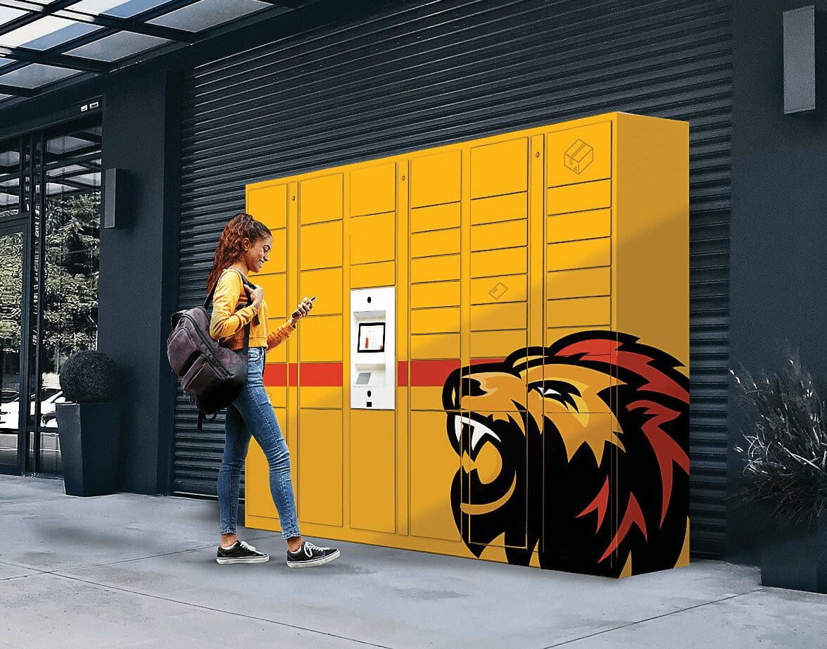 Quadient Parcel Pending lockers for parcel management