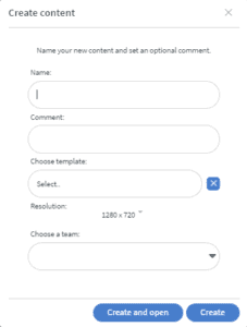 Create Content