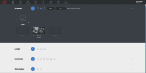 MCC Media Editor home screen