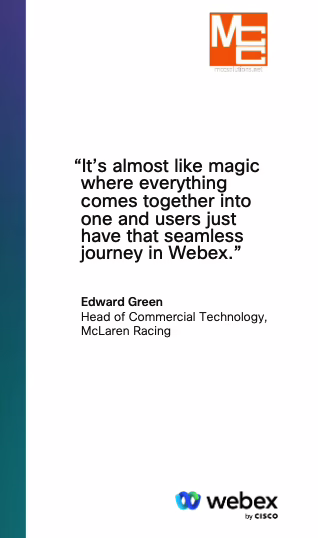 Webex Calling award winning platform