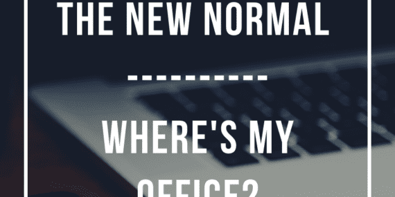 The New Normal Where's My Office Blog post graphic