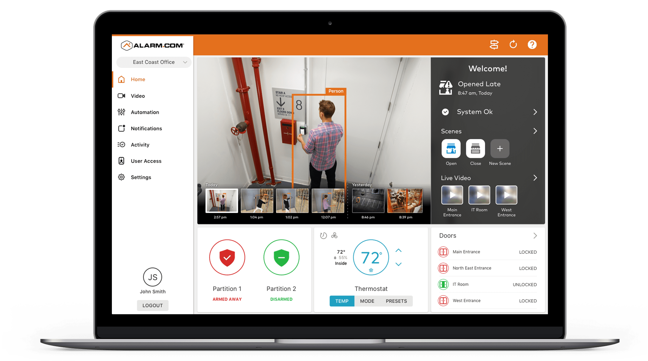 MCC Secure Energy Management desktop app MCC Secure - Video Security