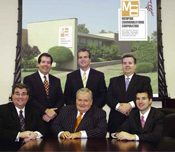 The Berry family in the boardroom at Memphis Communications Corporation - Shane Berry, Scot Berry, Shell Berry, Sean Berry, Dean Berry, and Shad Berry